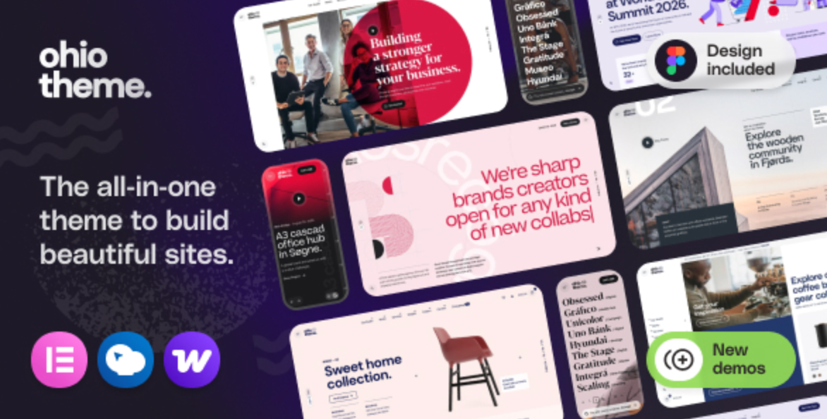 Ohio 3.7.7 – Creative Elementor & WooCommerce WordPress Theme